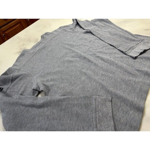 Abercrombie And Fitch Men’s Long Sleeve Gray 100% Cotton Shirt Size L - Picture 9 of 9